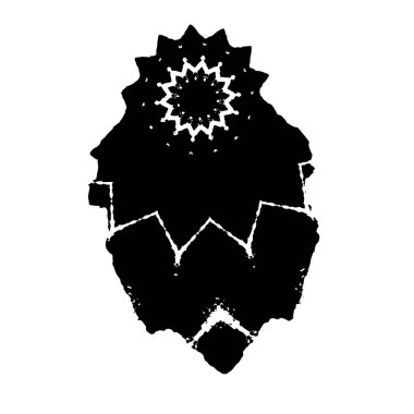 Soyut grunge arkaplanı. Monokrom dokusu. Siyah ve beyaz desenli arkaplan