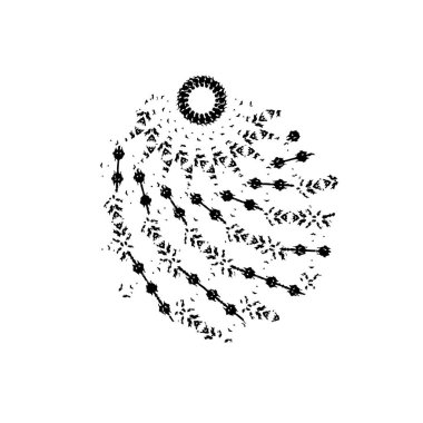 soyut siyah beyaz grunge yaratıcı arka plan