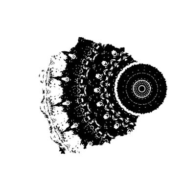 soyut siyah beyaz grunge yaratıcı arka plan