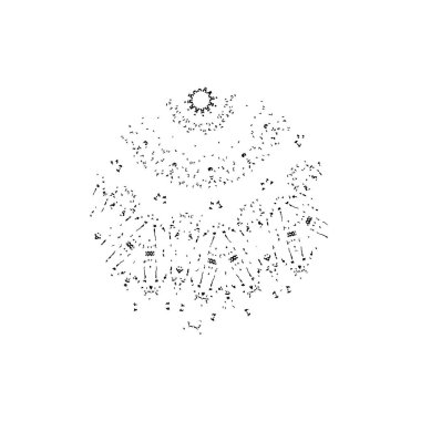 soyut siyah ve beyaz grunge arkaplanı 