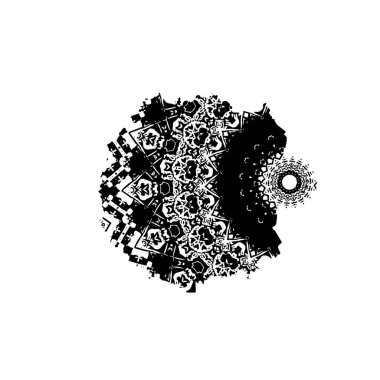 soyut siyah ve beyaz grunge arkaplanı 