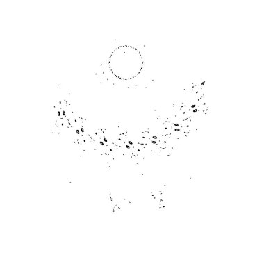 soyut siyah ve beyaz grunge arkaplanı 