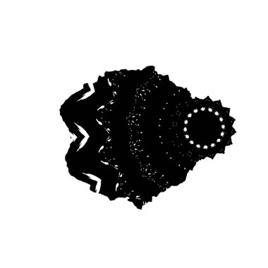 Soyut grunge arkaplanı. Monokrom dokusu. Siyah ve beyaz desenli arkaplan