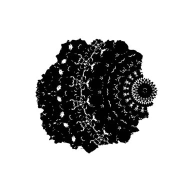 Soyut grunge arkaplanı. Monokrom dokusu. Siyah ve beyaz desenli arkaplan