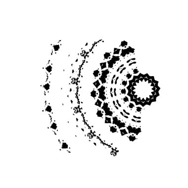 Soyut grunge arkaplanı. Monokrom dokusu. Siyah ve beyaz desenli arkaplan