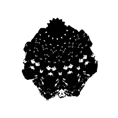 Soyut grunge arkaplanı. Monokrom dokusu. Siyah ve beyaz desenli arkaplan