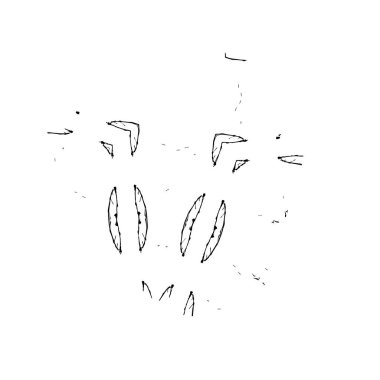 Grunge vektör arkaplanı. sıkıntı dokusu.