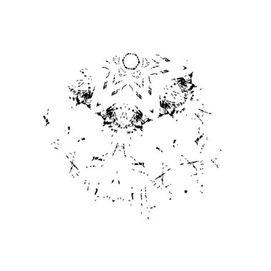 Grunge vektör arkaplanı. sıkıntı dokusu.