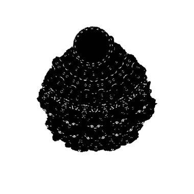 Grunge vektör arkaplanı. sıkıntı dokusu.