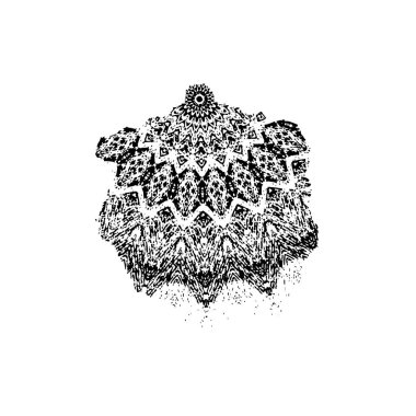 Grunge vektör arkaplanı. sıkıntı dokusu.