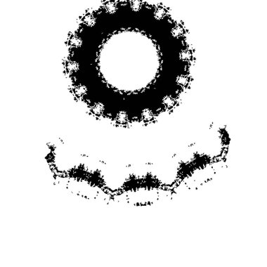 Grunge vektör arkaplanı. sıkıntı dokusu.