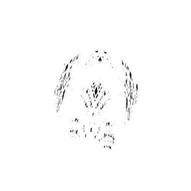 Soyut grunge arkaplanı. Monokrom dokusu. Siyah ve beyaz desenli arkaplan