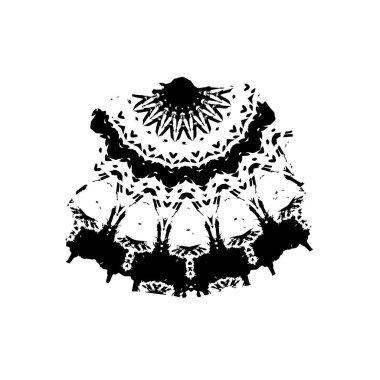 Soyut grunge arkaplanı. Monokrom dokusu. Siyah ve beyaz desenli arkaplan