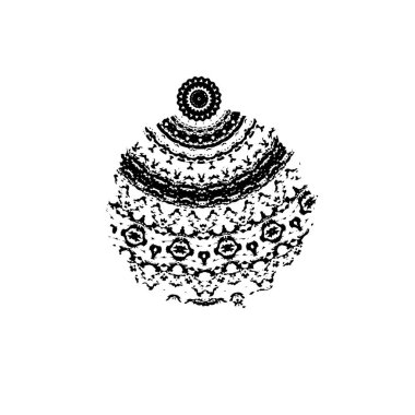 Soyut grunge arkaplanı. Monokrom dokusu. Siyah ve beyaz desenli arkaplan