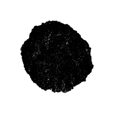 Beyaz arkaplanda soyut grunge mürekkep lekesi