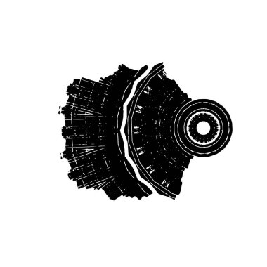 siyah ve beyaz monokrom arkaplan soyut doku 