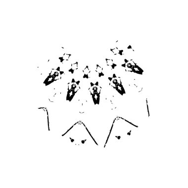 siyah ve beyaz monokrom arkaplan soyut doku 