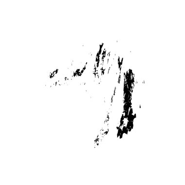 siyah fırça darbesi ve sınır. grunge soyut el - boyanmış elementler.