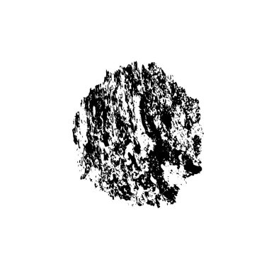 siyah fırça darbesi ve sınır. grunge soyut el - boyanmış elementler.