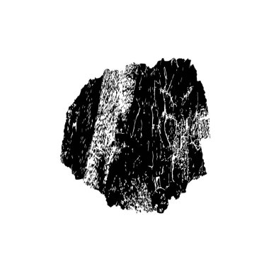 siyah fırça darbesi ve sınır. grunge soyut el - boyanmış elementler.