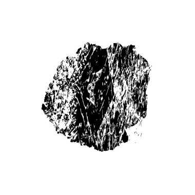 siyah fırça darbesi ve sınır. grunge soyut el - boyanmış elementler.