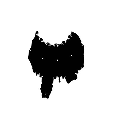 siyah fırça darbesi ve sınır. grunge soyut el - boyanmış elementler.