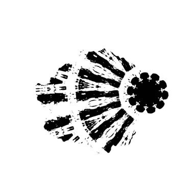 siyah fırça darbesi ve sınır. grunge soyut el - boyanmış elementler.