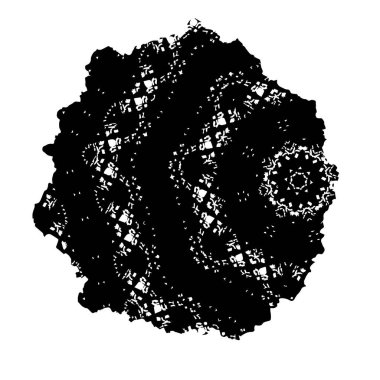 siyah fırça darbesi ve sınır. grunge soyut el - boyanmış elementler.