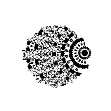 Soyut grunge arkaplanı. Monokrom dokusu. Siyah ve beyaz desenli arkaplan