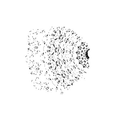 soyut siyah ve beyaz geometrik dekoratif çizim