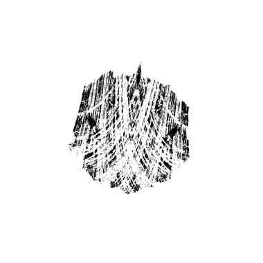 soyut siyah ve beyaz geometrik dekoratif çizim