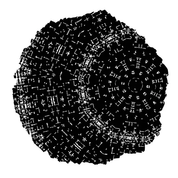 Soyut grunge arkaplanı. Monokrom dokusu. Siyah ve beyaz desenli arkaplan