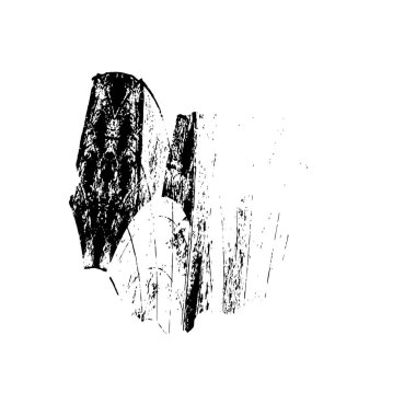 siyah beyaz geometrik dekoratif çizim