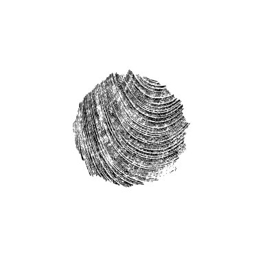 siyah fırça darbesi ve sınır. grunge soyut el - boyanmış elementler.