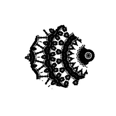 siyah fırça darbesi ve sınır. grunge soyut el - boyanmış elementler.