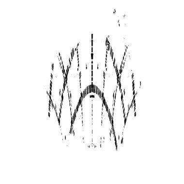 siyah fırça darbesi ve sınır. grunge soyut el - boyanmış elementler.