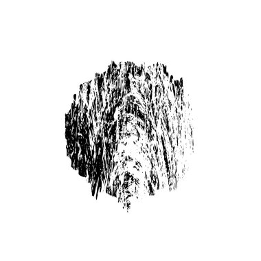 siyah fırça darbesi ve sınır. grunge soyut el - boyanmış elementler.