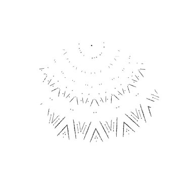 siyah fırça darbesi ve sınır. grunge soyut el - boyanmış elementler.