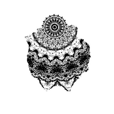 siyah fırça darbesi ve sınır. grunge soyut el - boyanmış elementler.