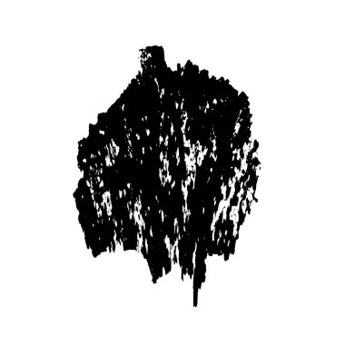 siyah fırça darbesi ve sınır. grunge soyut el - boyanmış elementler.