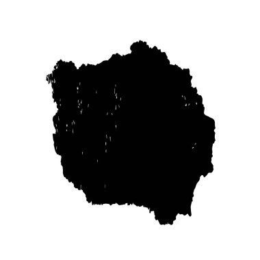 siyah fırça darbesi ve sınır. grunge soyut el - boyanmış elementler.