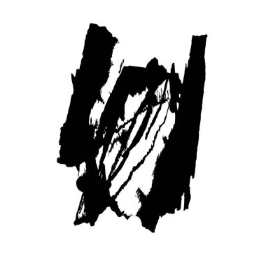 Beyaz arkaplanda soyut grunge ögesi, vektör illüstrasyonu