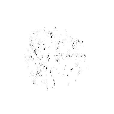 Soyut siyah mürekkep lekesi. Beyaz arka planda elle boyanmış bir element. vektör illüstrasyonu