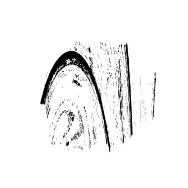 siyah beyaz geometrik dekoratif çizim