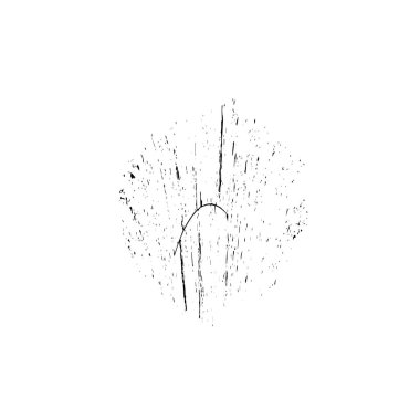 Vektör çizimi. Beyaz arkaplanda soyut geometrik şekil. 