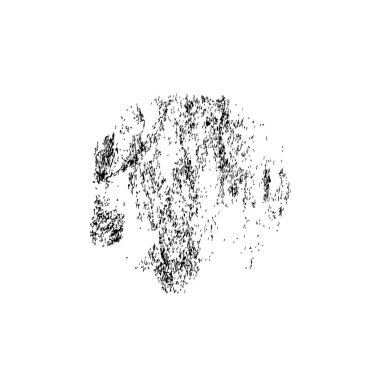 Vektör çizimi. Beyaz arkaplanda soyut geometrik şekil. 