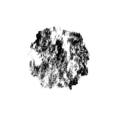 Vektör çizimi. Beyaz arkaplanda soyut geometrik şekil. 