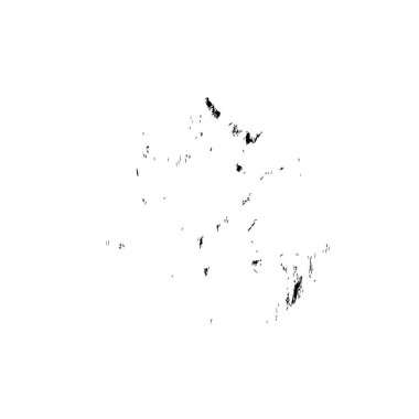 Vektör çizimi. Beyaz arkaplanda soyut geometrik şekil. 