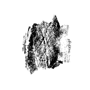 Beyaz arkaplanda soyut grunge ögesi, vektör illüstrasyonu