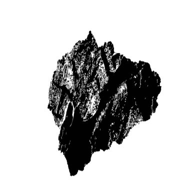 Beyaz arkaplanda soyut grunge ögesi, vektör illüstrasyonu